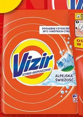 Proszek do prania Vizir Alpejska Świeżość promocja w Kaufland