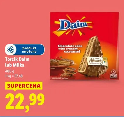 Torcik Milka promocja w Lidl