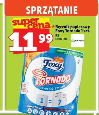 Ręcznik papierowy Foxy Tornado promocja w TOPAZ