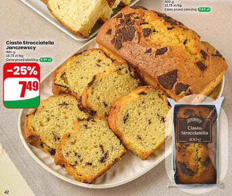 Ciasto Stracciatella Janczewscy promocja w Dino