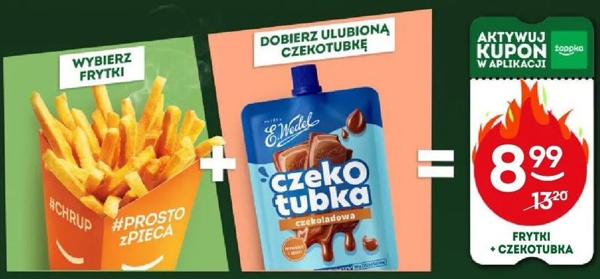 Frytki 150g promocja w Żabka