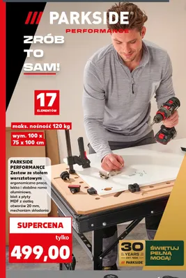 Zestaw ze stołem warsztatowym Parkside Performance promocja w Kaufland