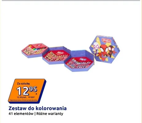 Zestaw do kolorowania promocja w Action