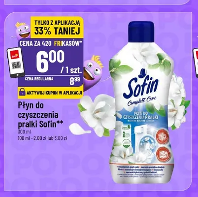 Płyn do czyszczenia pralki Sofin promocja w POLOmarket