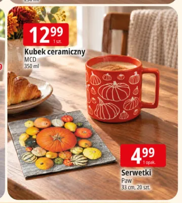 Serwetki Paw 33 cm promocja w Leclerc