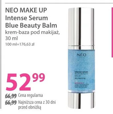 Intense Serum Blue Beauty Balm krem-baza pod makijaż promocja w Hebe
