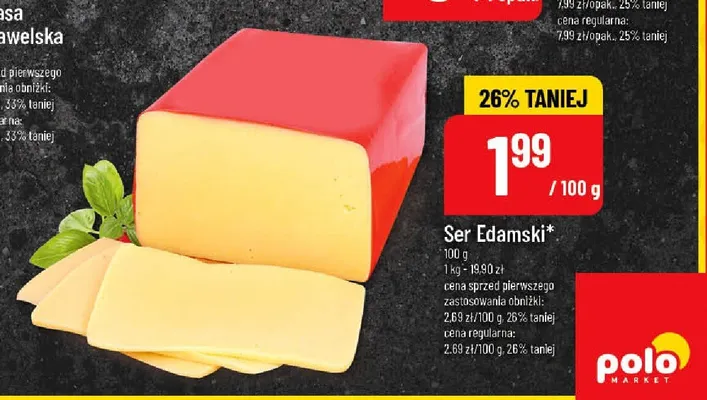 Ser Edamski promocja w POLOmarket