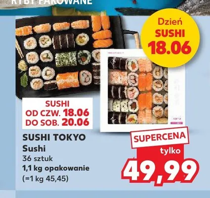 Sushi Tokyo promocja w Kaufland