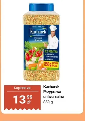 Przyprawa uniwersalna Kucharek promocja w Dino