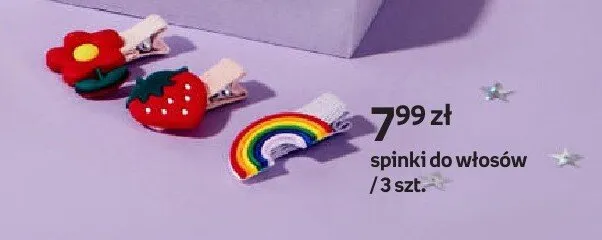 Spinki do włosów 3 szt. promocja w Empik