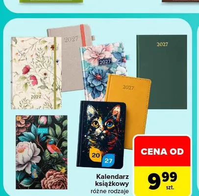 Kalendarz książkowy promocja w Carrefour