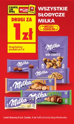 Czekolada no orzechów promocja w Biedronka