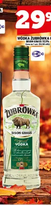 Wódka Żubrówka Bison Grass 37,5% promocja w TOPAZ