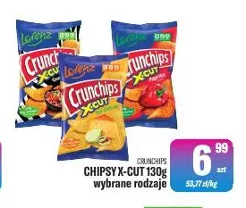Chipsy X-Cut Crunchips promocja w Tomi Markt