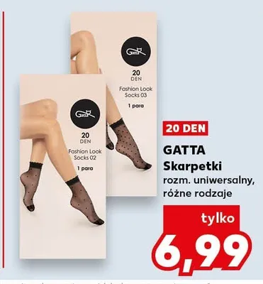Skarpetki rozm. uniwersalny, różne rodzaje 20 DEN promocja w Kaufland