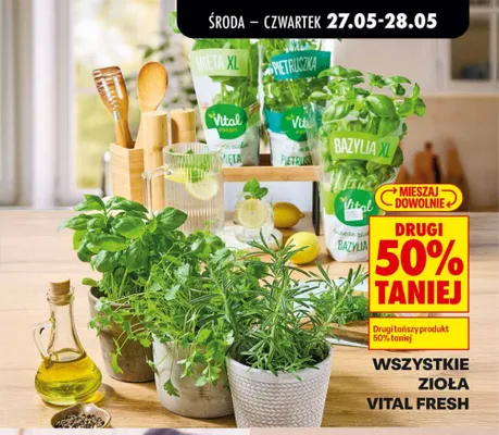 Zioła Vital Fresh promocja w Biedronka
