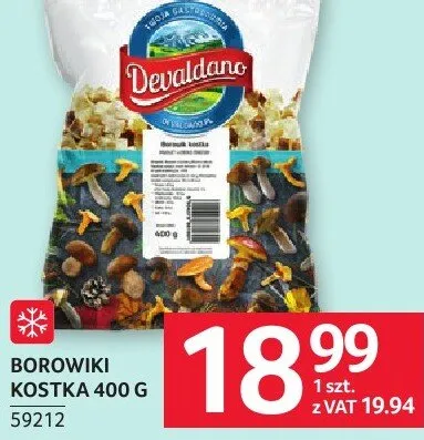 Borowiki kostka 400 g promocja w Selgros