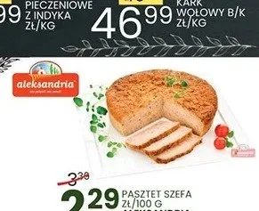 Pasztet szefa Aleksandria promocja w Wafelek