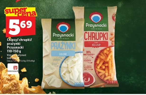 Chrupki o smaku keczup Przysnacki promocja w TOPAZ