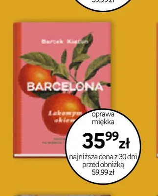Książka Barcelona Bartek Kieżun promocja w Empik