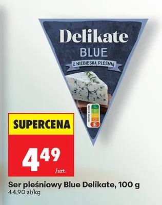 Ser pleśniowy Blue Delikate promocja w Biedronka