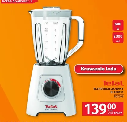 Blender kielichowy Tefal BL420131 promocja w Selgros