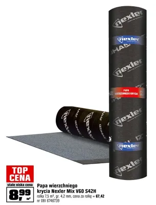 Papa wierzchniego krycia Nexler Mix V60 S42H promocja w OBI