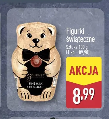 Figurki świąteczne Gourmet Finest Cuisine promocja w Aldi