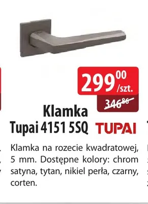 Klamka Tupai 4151 5SQ promocja w Dobre Dla Domu