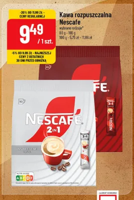 Kawa rozpuszczalna Nescafe 3in1 Classic promocja w POLOmarket