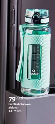 Butelka tritanowa zielona 1,1 l Rockle promocja w Empik