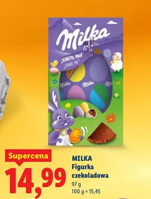 Figurka czekoladowa zając promocja w Lidl
