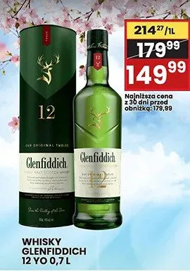 Whisky Glenfiddich 12 YO promocja w Wafelek