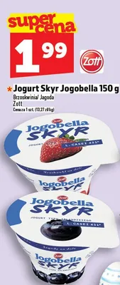 Jogurt Skyr Jogobella promocja w TOPAZ