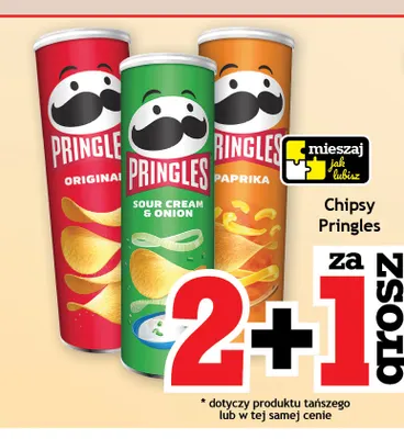 Chipsy Pringles Paprika promocja w Gram Market
