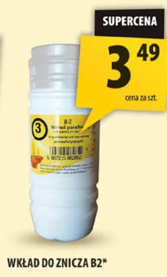 Wkład do znicza B2* promocja w Arhelan