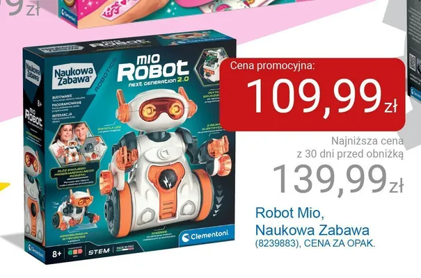Robot Mio Naukowa Zabawa promocja w Smyk
