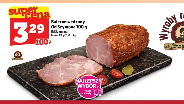 Baleron wędzony Od Szymona promocja w TOPAZ