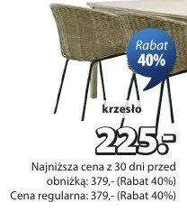 Krzesło promocja w Jysk