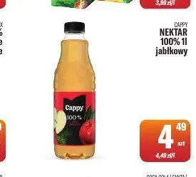 Nektar Cappy jabłkowy promocja w Tomi Markt