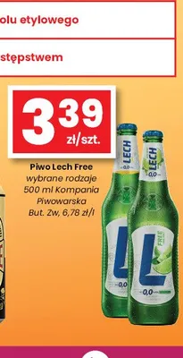 Piwo bezalkoholowe Lech Free promocja w emma MARKET