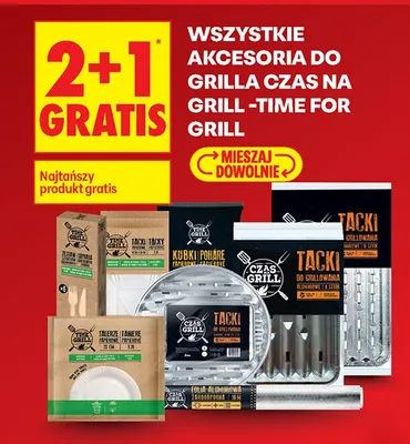 Folia aluminiowa do grillowania Czas na Grill promocja w Biedronka