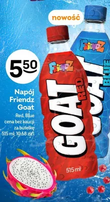 Napój Friendz Goat Red promocja w Żabka