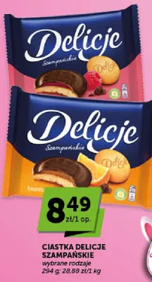 Ciastka szampańskie promocja w Groszek