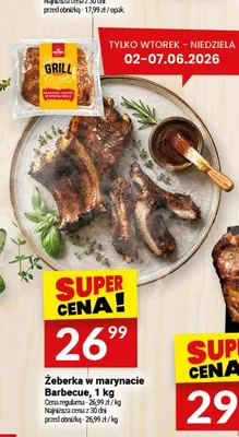 Żeberka w marynacie Barbecue Białecki promocja w Twój Market