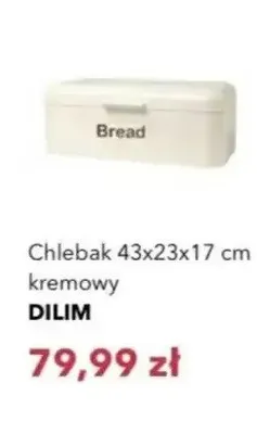 Chlebak kremowy Dilim promocja w Nela
