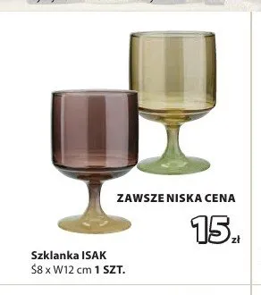 Szklanka ISAK promocja w Jysk