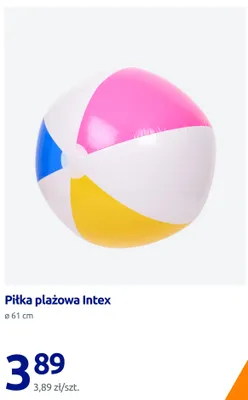 Piłka plażowa Intex ø 61 cm promocja w Action
