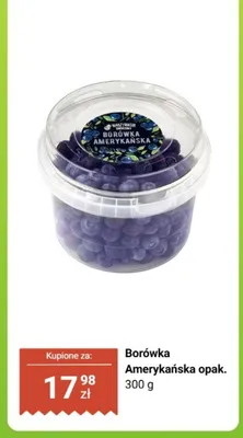 Borówka amerykańska opak. promocja w Biedronka