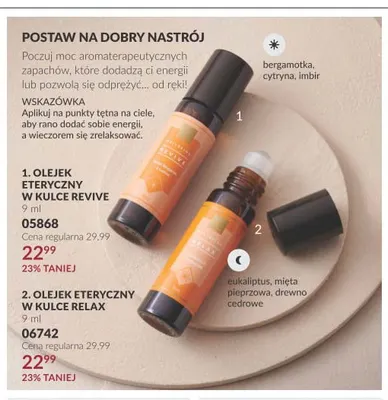 Olejek eteryczny w kulce Revive promocja w AVON